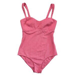 Cossie Co Laura One Piece Swimsuit Pink Size 2 US 6 Bubblegum‎ Barbie Beach Pool